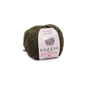 Gazzal 3463 Kamuflaj Baby Cotton 25 El Örgü İpi