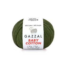Gazzal 3463 Kamuflaj Baby Cotton 25 El Örgü İpi