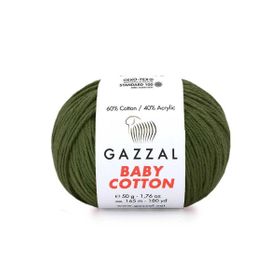 Gazzal 3463 Kamuflaj Baby Cotton El Örgü Ipi