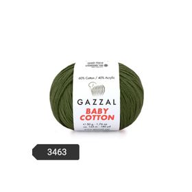 Gazzal 3463 Kamuflaj Baby Cotton El Örgü Ipi