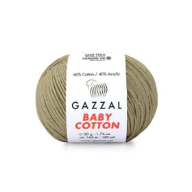 Gazzal 3464 Açık Yeşil Baby Cotton El Örgü İpi