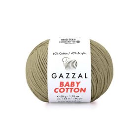Gazzal 3464 Açık Yeşil Baby Cotton El Örgü İpi