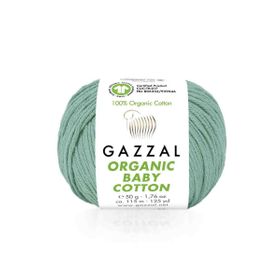 Gazzal 422 Yeşil Organic Baby Cotton El Örgü İpi
