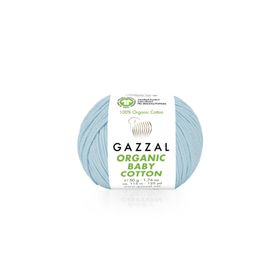 Gazzal 423 Mavi Organic Baby Cotton El Örgü İpi