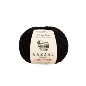 Gazzal 803 Siyah Baby Wool El Örgü İpi