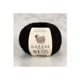 Gazzal 803 Siyah Baby Wool El Örgü İpi