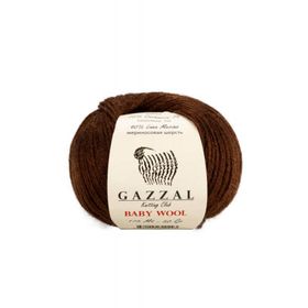 Gazzal 807 Kahverengi Baby Wool El Örgü İpi