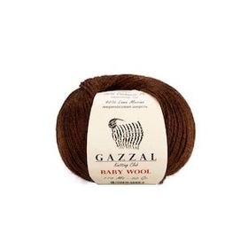Gazzal 807 Kahverengi Baby Wool El Örgü İpi
