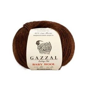 Gazzal 807 Kahverengi Baby Wool El Örgü İpi