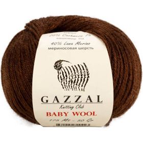 Gazzal 807 Kahverengi Baby Wool El Örgü İpi