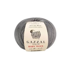Gazzal 818 Gri Baby Wool El Örgü İpi