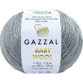 Gazzal 818 Gri Baby Wool El Örgü İpi