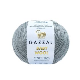 Gazzal 818 Gri Baby Wool El Örgü İpi