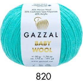 Gazzal 820 Mavi Baby Wool El Örgü İpi