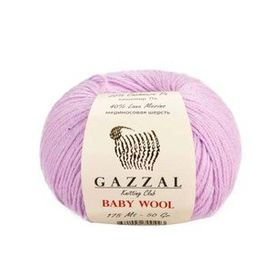 Gazzal 823 Lila Baby Wool El Örgü İpi