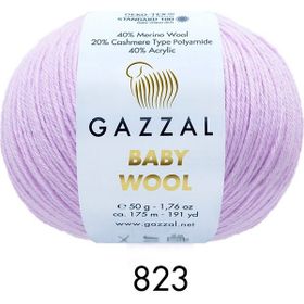 Gazzal 823 Lila Baby Wool El Örgü İpi