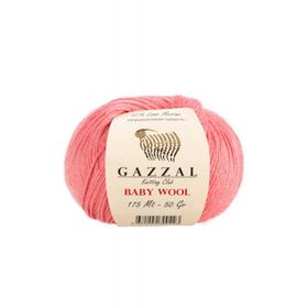 Gazzal 828 Pembe Baby Wool El Örgü İpi