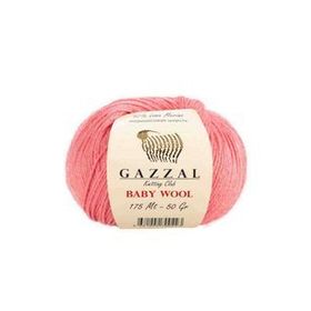 Gazzal 828 Pembe Baby Wool El Örgü İpi