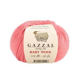 Gazzal 828 Pembe Baby Wool El Örgü İpi