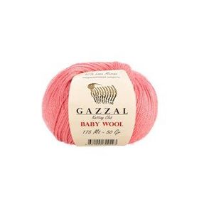 Gazzal 828 Pembe Baby Wool El Örgü İpi