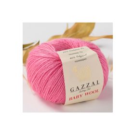 Gazzal 831 Pembe Baby Wool El Örgü İpi