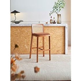 Gazzini Furniture Martha Ceviz Bar Sandalyesi