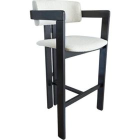 Gazzini Furniture Narvik Siyah Bar Sandalyesi