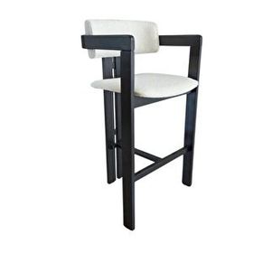 Gazzini Furniture Narvik Siyah Bar Sandalyesi