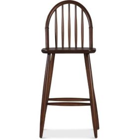 Gazzini Furniture Rustica Ahşap Ceviz Bar Sandalyesi