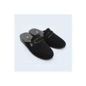 GC 355 Nubuk Siyah Erkek Terlik