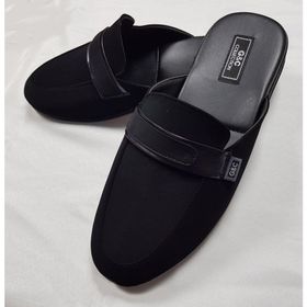 GC 355 Nubuk Siyah Erkek Terlik
