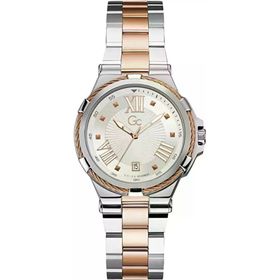 GC GCY34008L1MM Metalik Gri Rose Gold Çelik Kadın Kol Saati