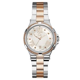 GC GCY34008L1MM Metalik Gri Rose Gold Çelik Kadın Kol Saati