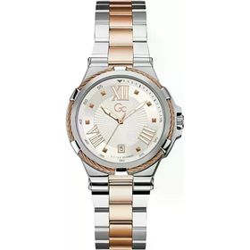 GC GCY34008L1MM Metalik Gri Rose Gold Çelik Kadın Kol Saati