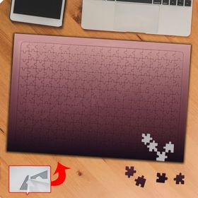 GD12 Degrade Gradyan Color Siyah Pembe 240 Parça Puzzle Yapboz Tablo