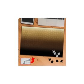 GD13 Degrade Gradyan Color Siyah Kahverengi 240 Parça Puzzle Yapboz Tablo