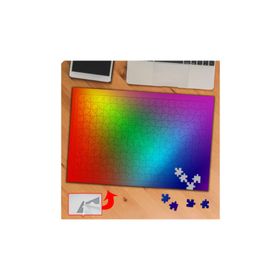 GD21 Degrade Gradyan Color Gökkuşağı 240 Parça Puzzle Yapboz Tablo