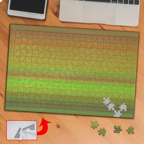 GD8 Degrade Gradyan Color Yeşil 240 Parça Puzzle Yapboz Tablo