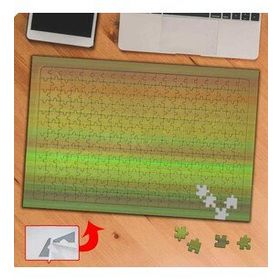 GD8 Degrade Gradyan Color Yeşil 240 Parça Puzzle Yapboz Tablo