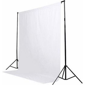 GDX Beyaz 3 x 6 Metre Seyyar Katlanabilir Kumaş Fon Perde