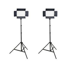 GDX CF-150C Bicolor Mobil 2'li Sürekli Video Panel Led Işık Seti