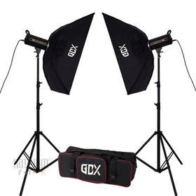 GDX HD-300II C Bicolor 2'li Işık Seti 300W Video LED Işığı