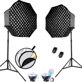 GDX HD-LED 200W 2'li Sürekli Led Işık Seti