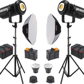 GDX LV-700C-II 95 cm Bowens Octagon Softbox + 260 cm Kalın Işık Ayağı 2'li Full Set