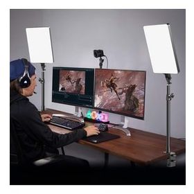GDX P300TS BiColor 80W 2'li Masaüstü Yayıncı Işık Seti