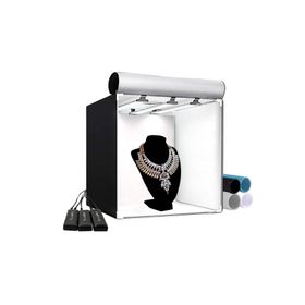 GDX Pro II 3 LED Işıklı 60x60 cm Ürün Çekim Çadırı