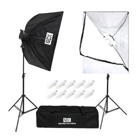 GDX TBL-5 Pro Light 650W 60x80 cm 2’li Softbox Seti