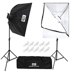 GDX TBL-5 Pro Light 650W 60x80 cm 2’li Softbox Seti