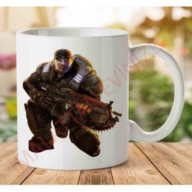 Gears Of War Transparent Baskılı Kupa Bardak