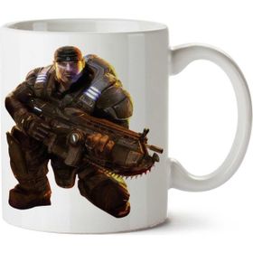 Gears Of War Transparent Baskılı Kupa Bardak